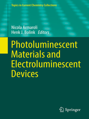 cover image of Photoluminescent Materials and Electroluminescent Devices